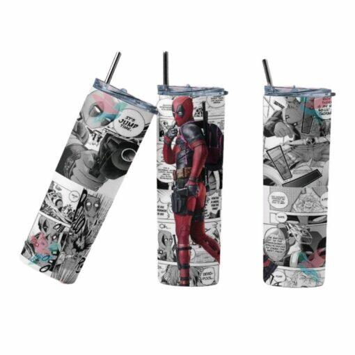 Superhero Deadpool 20oz Tumbler