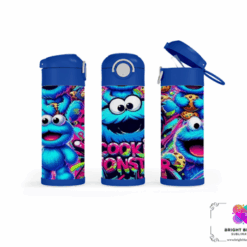 Cookie Monster 12oz Flask