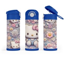 Kitty 12oz Lockable Flask