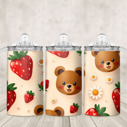 Teddy Bear 12oz Sippy Cup