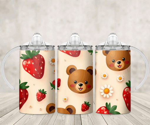 Teddy Bear 12oz Sippy Cup