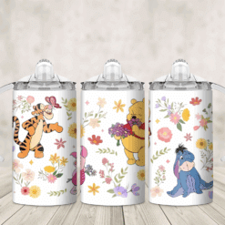 Pooh Bear Sippy Cup Tumbler