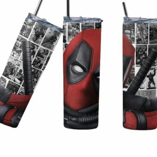 Superhero Deadpool 20oz Tumbler