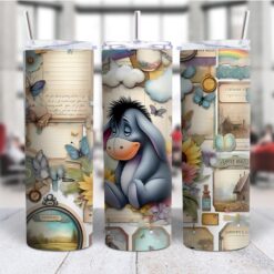 Cartoon Donkey 20oz Tumbler