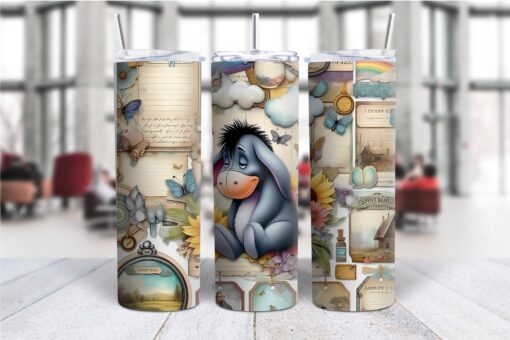 Cartoon Donkey 20oz Tumbler