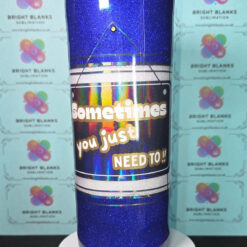 Alternative view of Hidden Message 20oz Skinny Tumbler