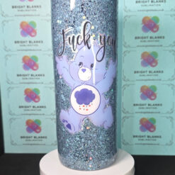 Alternative view of SwearBear 20oz Skinny Tumbler