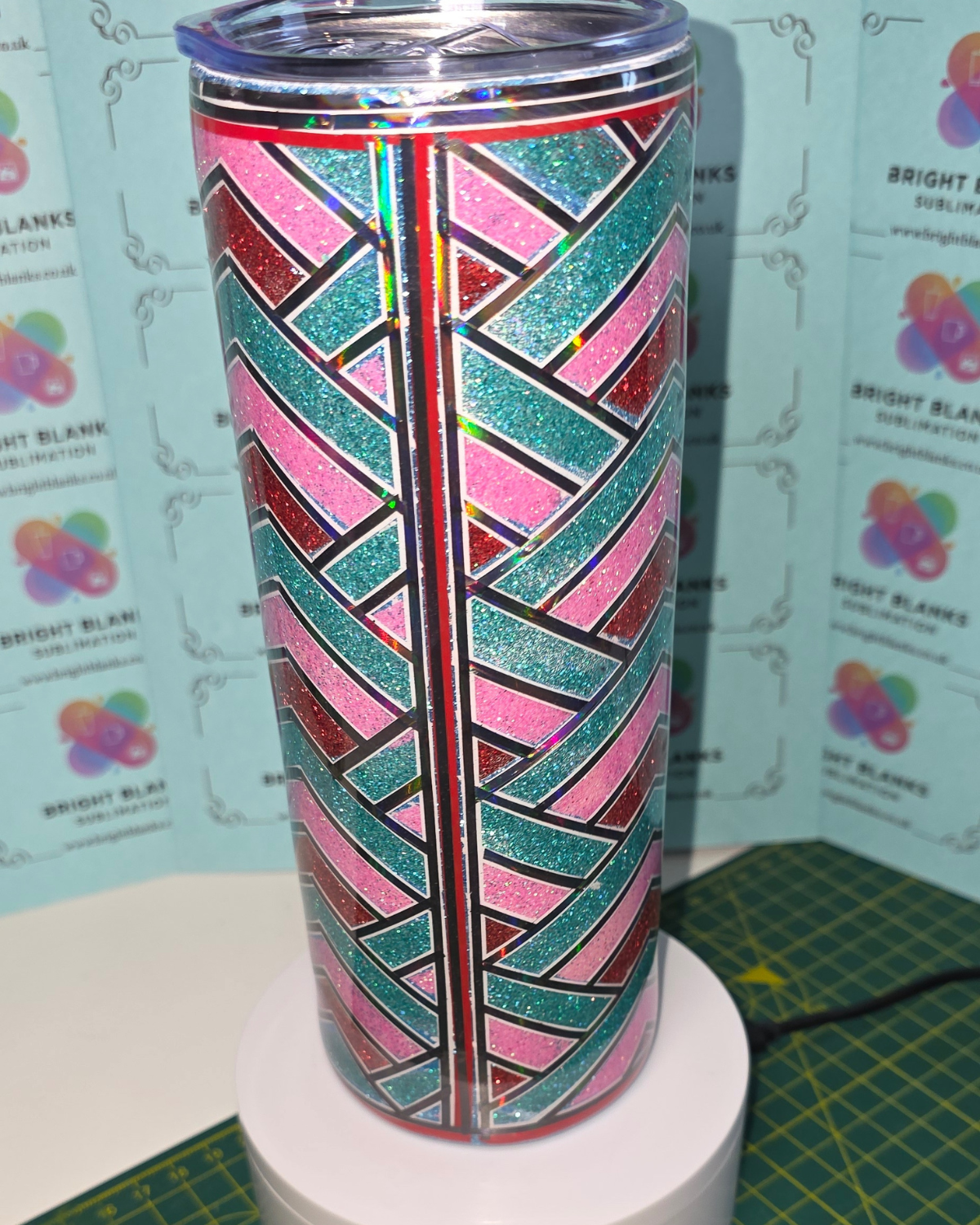 Pinstripe 20oz Skinny - Image 3