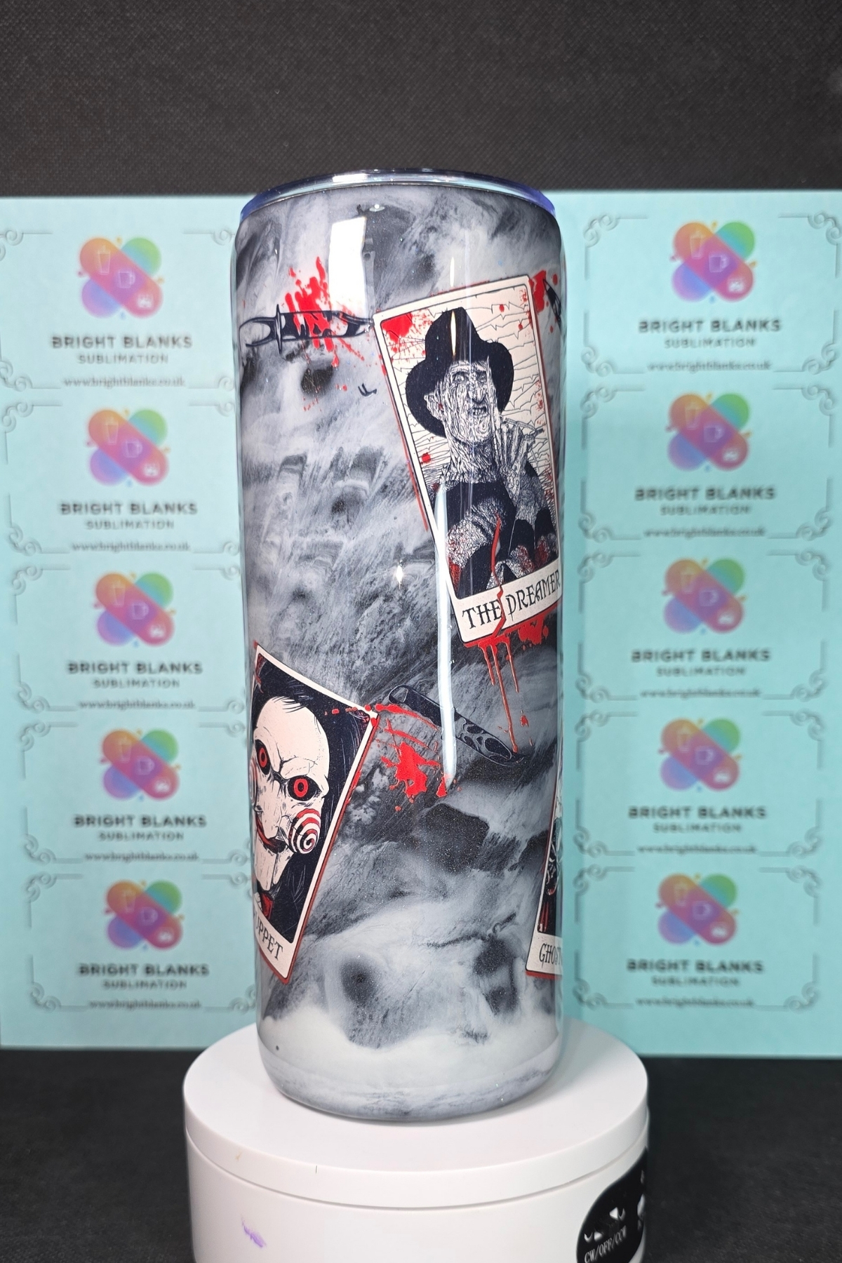 Nightmare Themed 20oz Skinny - Image 3