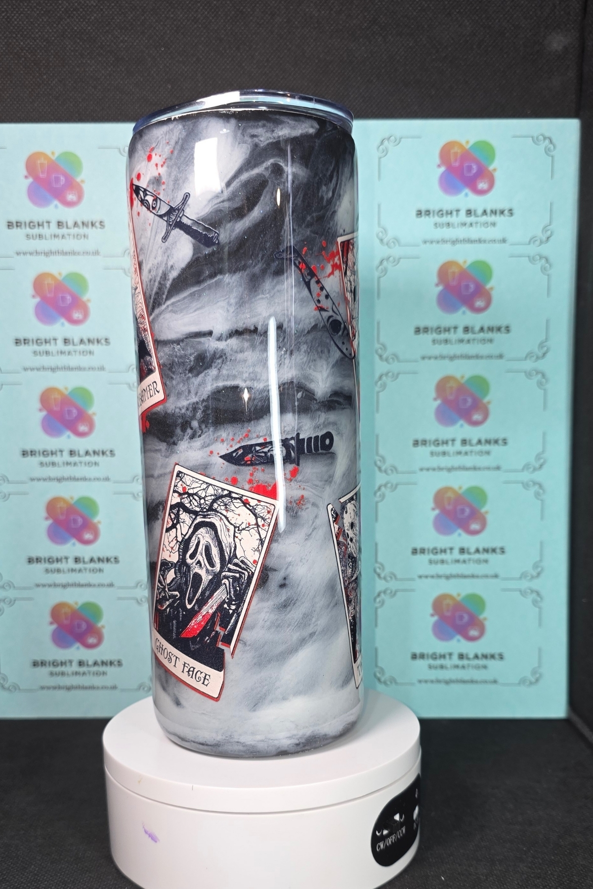 Nightmare Themed 20oz Skinny - Image 4