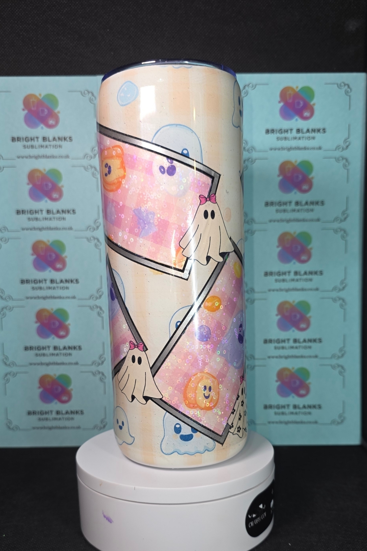 Custom Halloween 20oz Skinny - Image 3