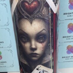 Dark Alice Themed 30oz Custom Resin Tumbler